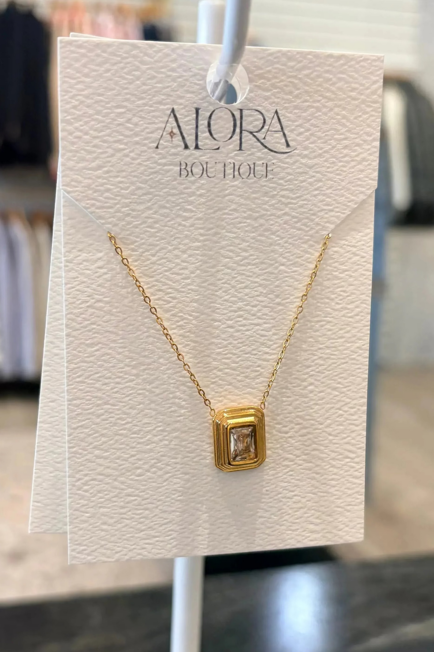 Gold Diamond Necklace