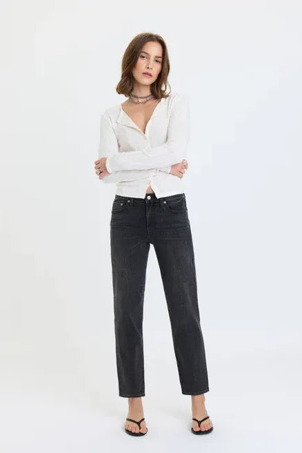 Daze Black Rebel Ankle Jean