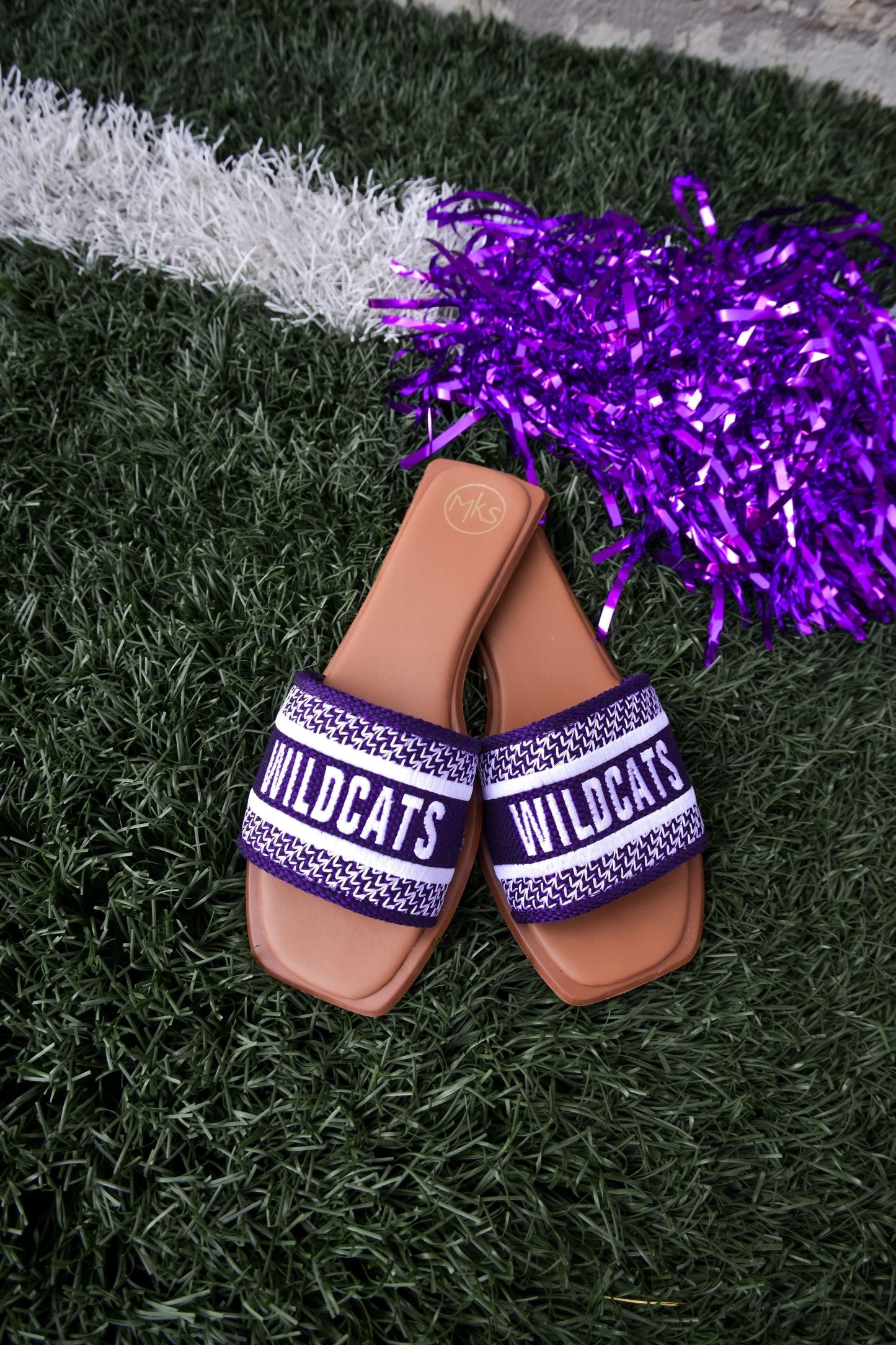 Wildcats Slip On Sandals