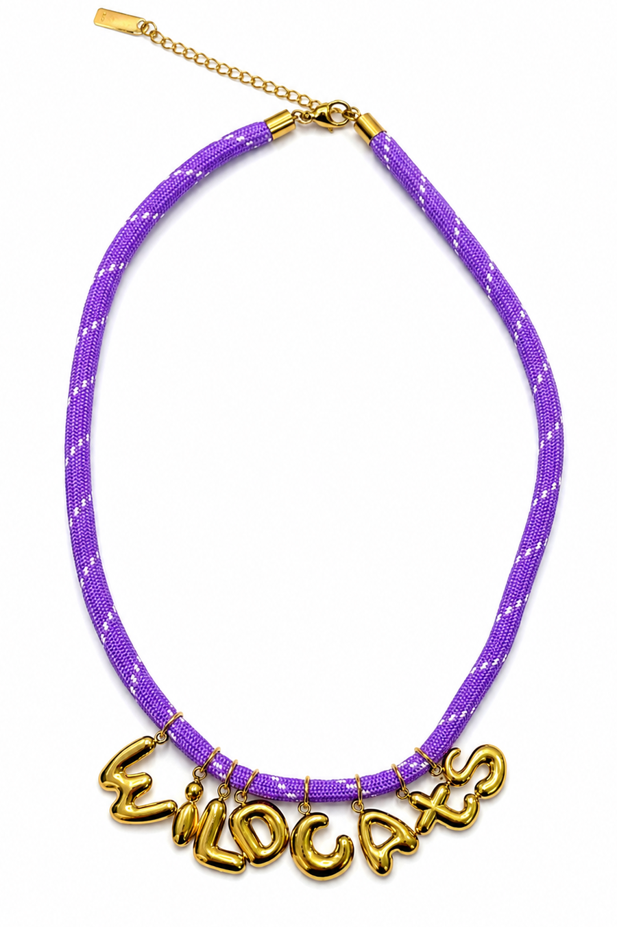 Wildcats rope necklace