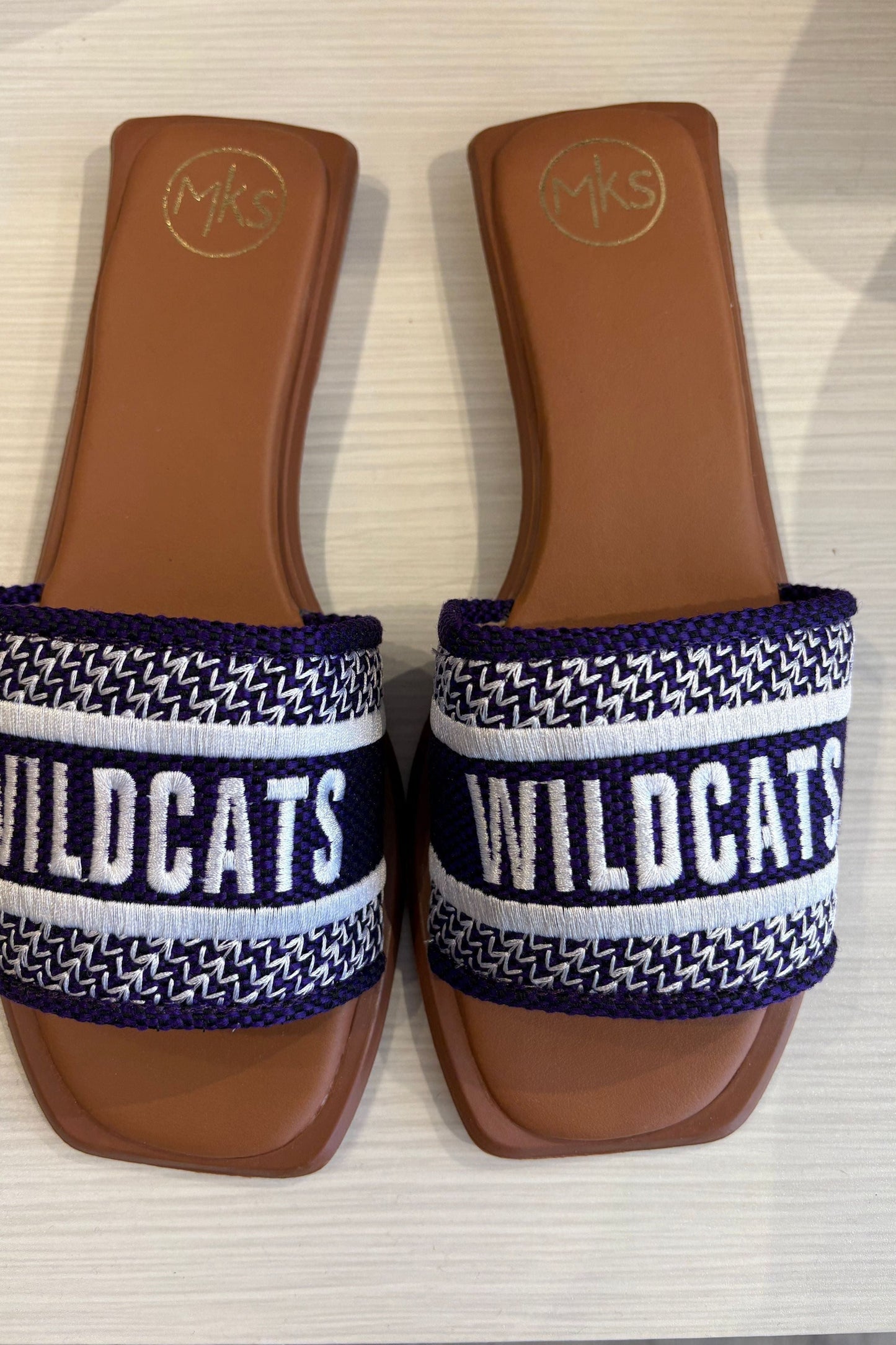 Wildcats Slip On Sandals