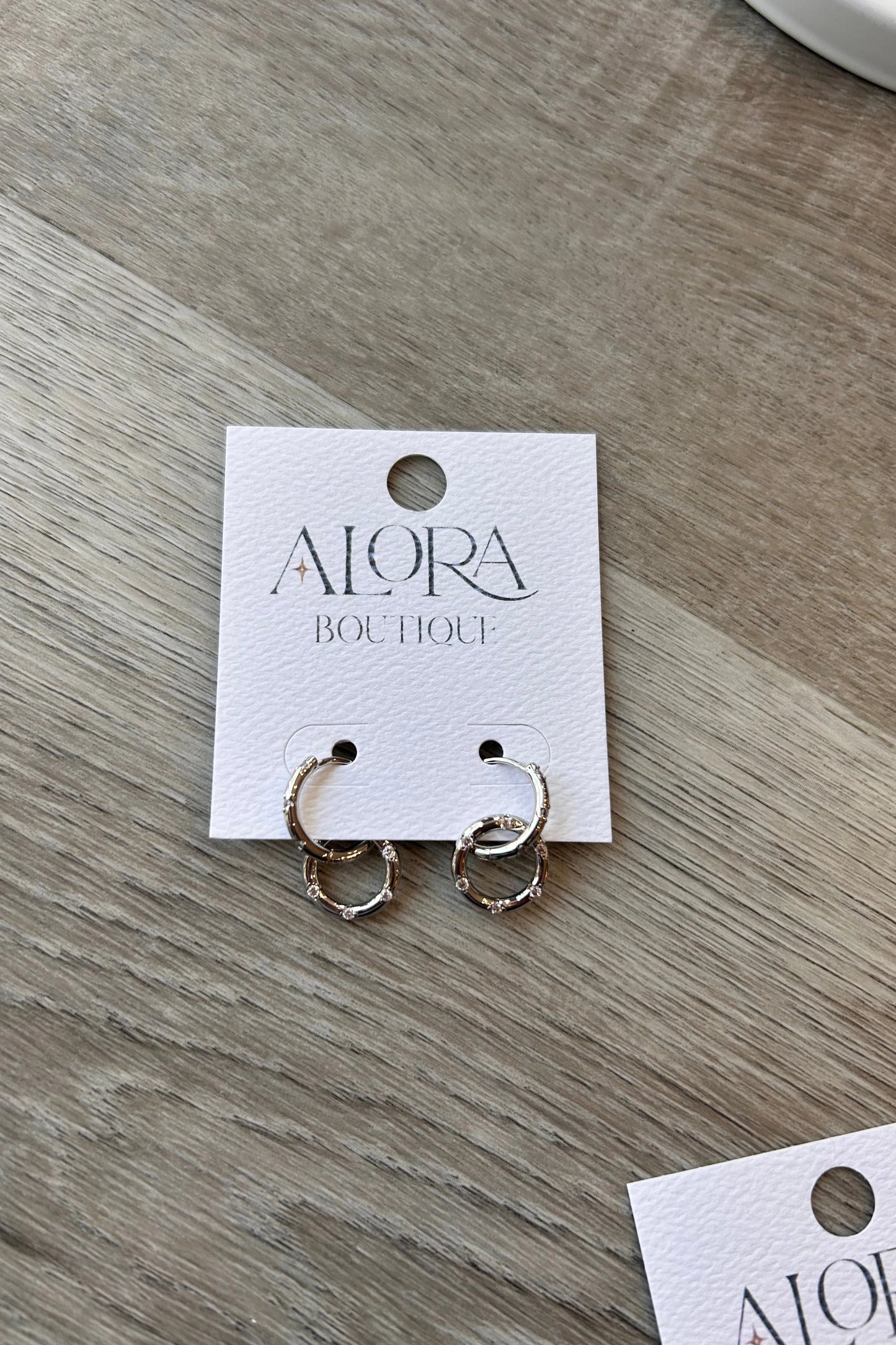 Silver Circles Earrings