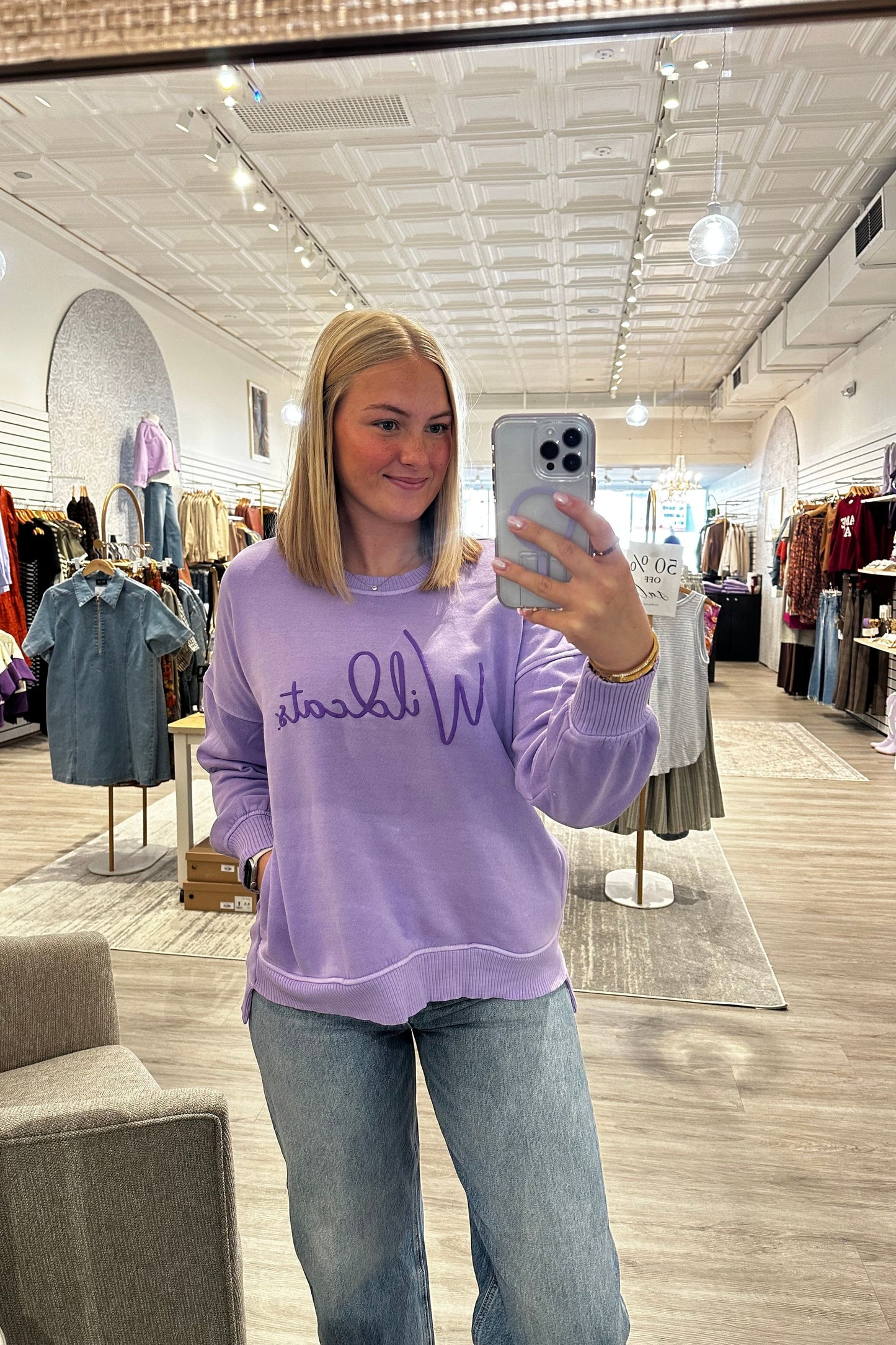 Wildcats Puff Ink Sweatshirt