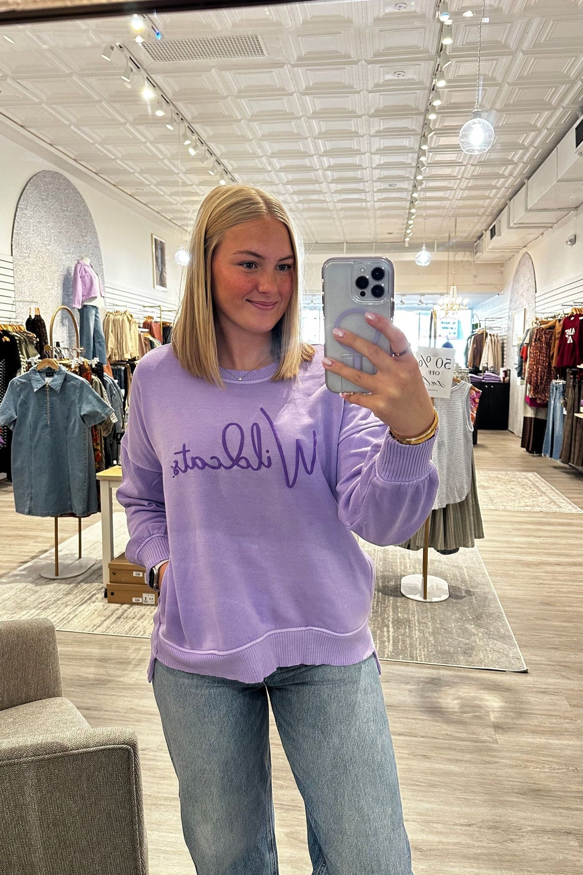 Wildcats Puff Ink Sweatshirt