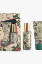 Christmas Body Care Set; Body Mist and Lotion