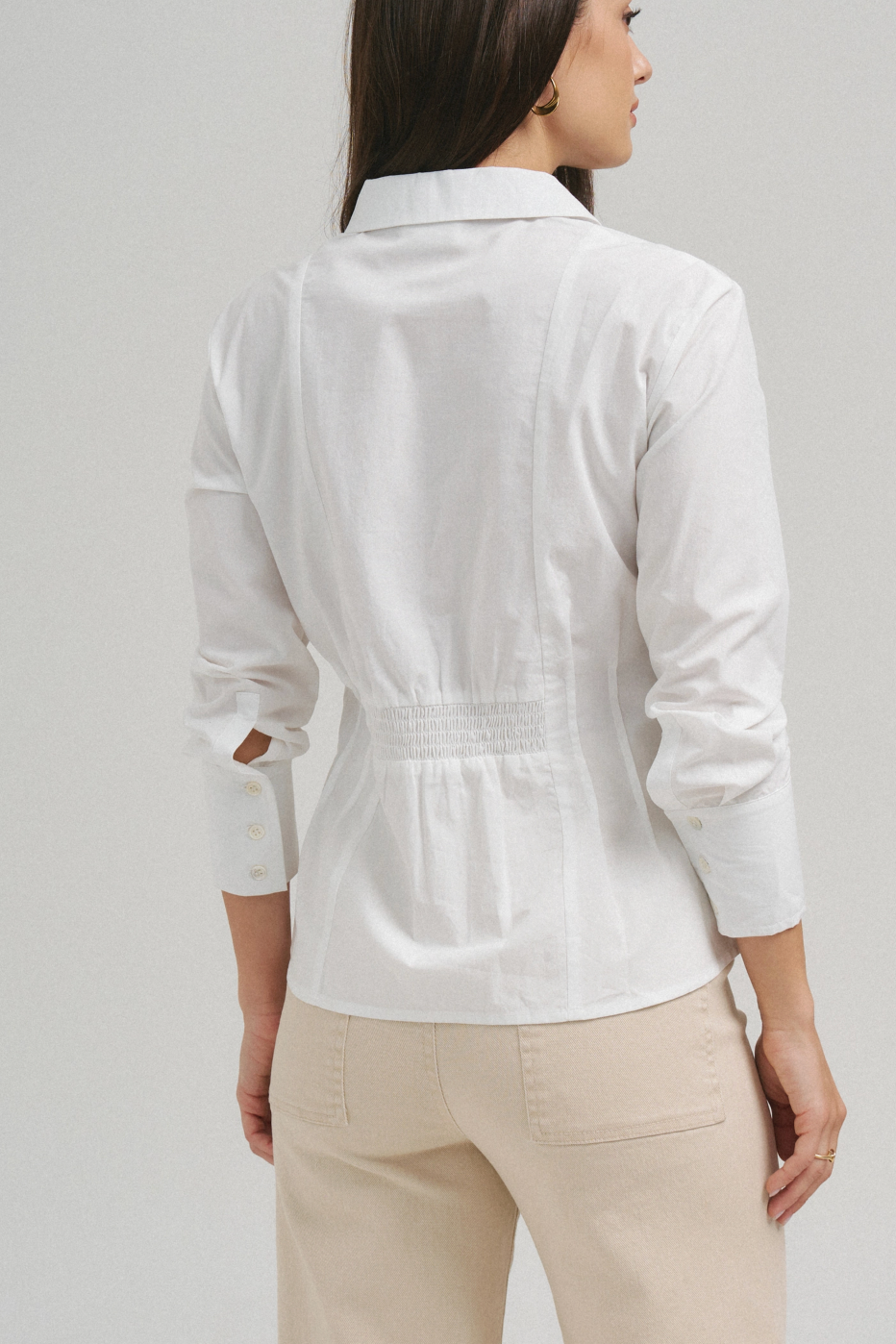 Cinched Waist Shirt