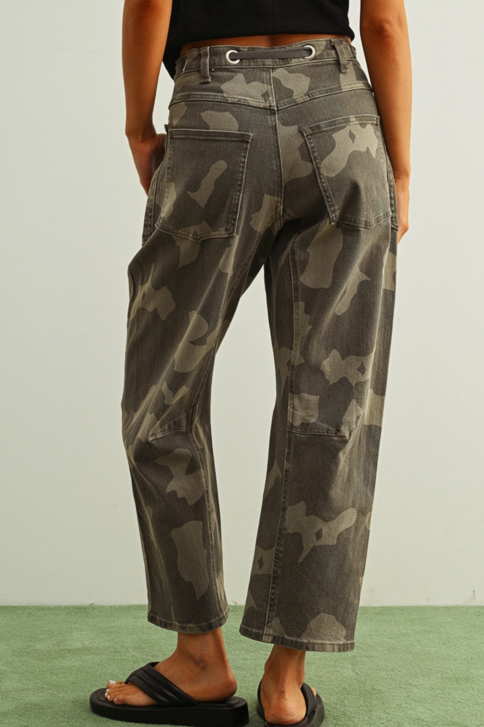 Barrel Camo Jean Pants
