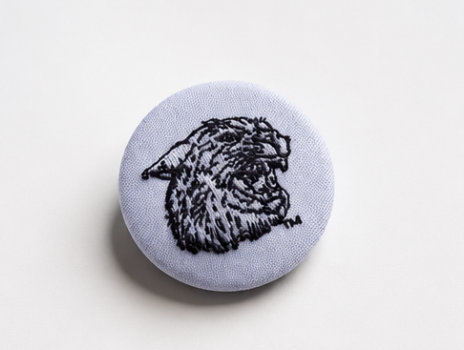 Embroidered Button