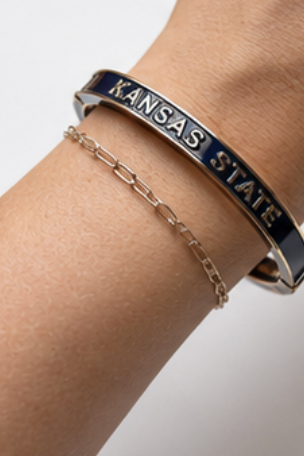 Kansas State Enamel Bracelet