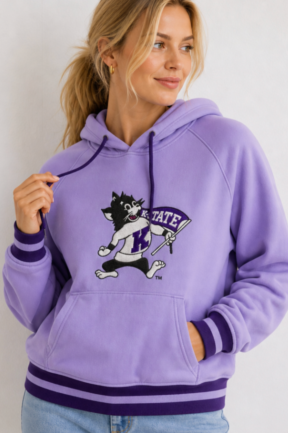 K-State Vintage Hoodie Willie Sweatershirt