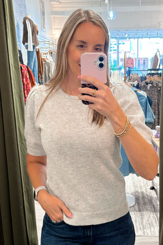 Braided Neck Sweater