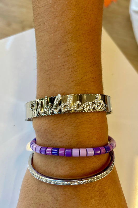 Silver Wildcats Cuff