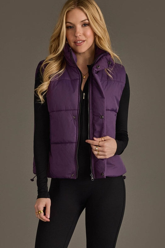 Purple Puffer Vest