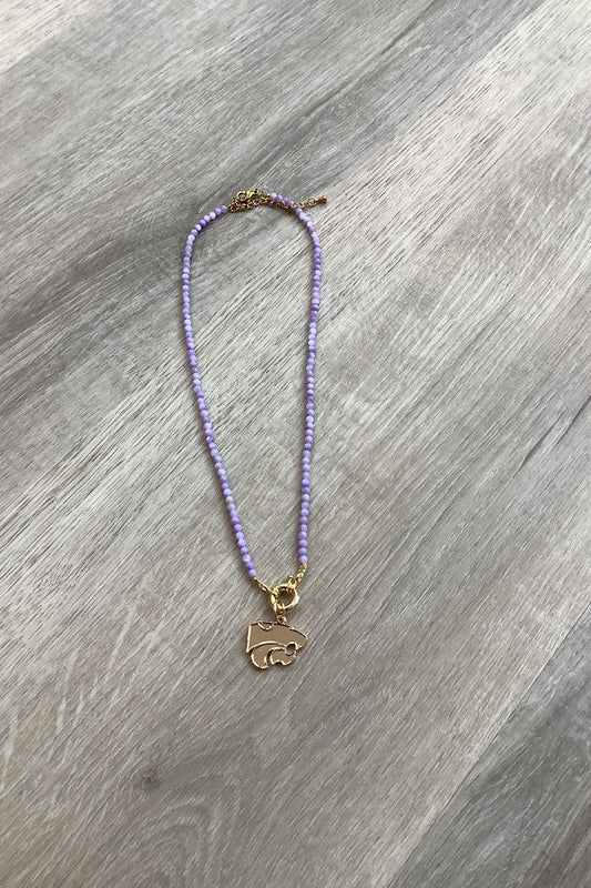 Powercat Beaded Necklace