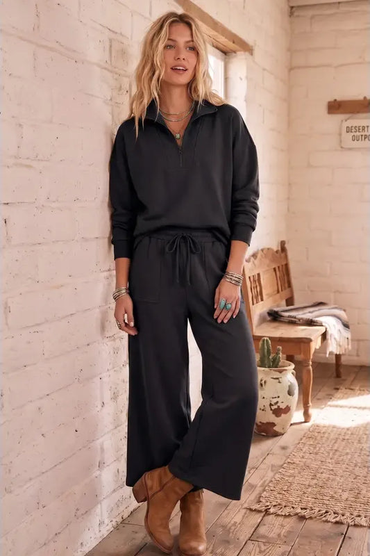 Black Wide Leg Pants