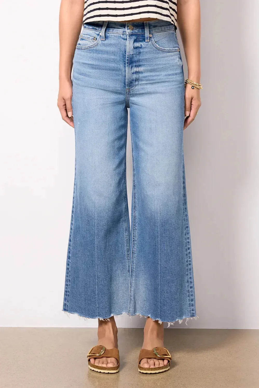 Lana Pistola Straight Leg High Rise Jeans