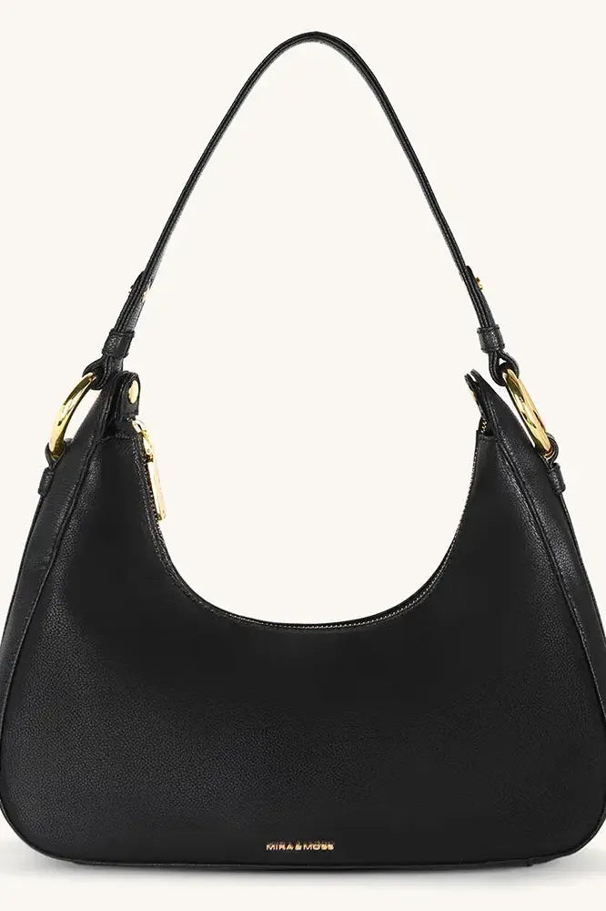 MM-00009 - Myra Black Shoulder Bag