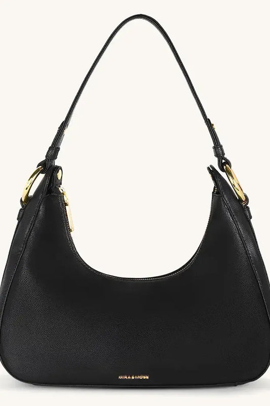 MM-00009 - Myra Black Shoulder Bag