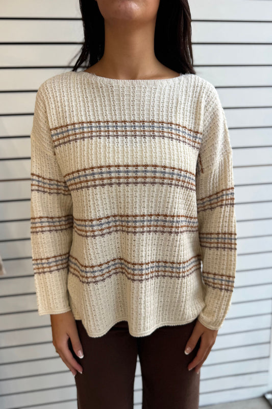 Multi Colored Stripe Sweater