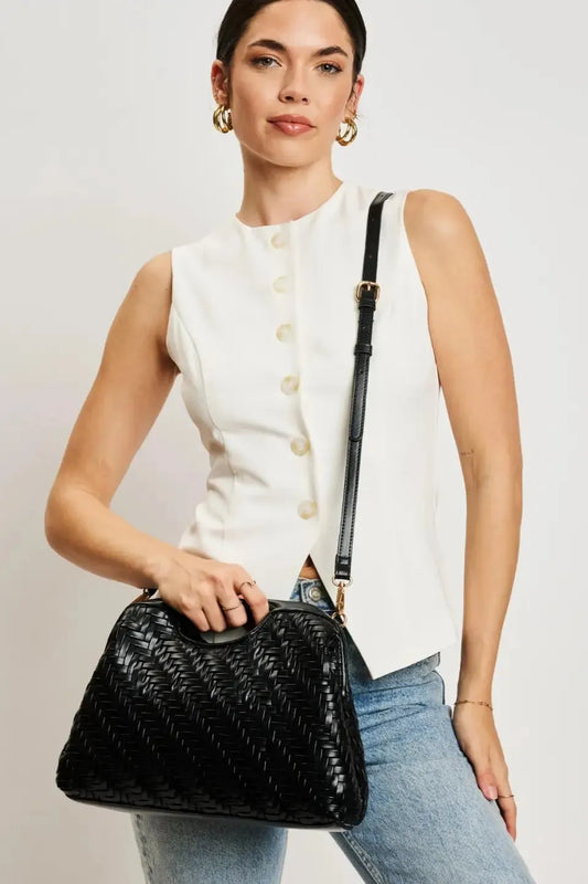 Amara Black Crossbody