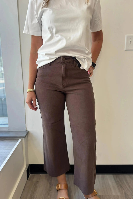 Just Black Denim - Brown Front Pocket Denim Jeans