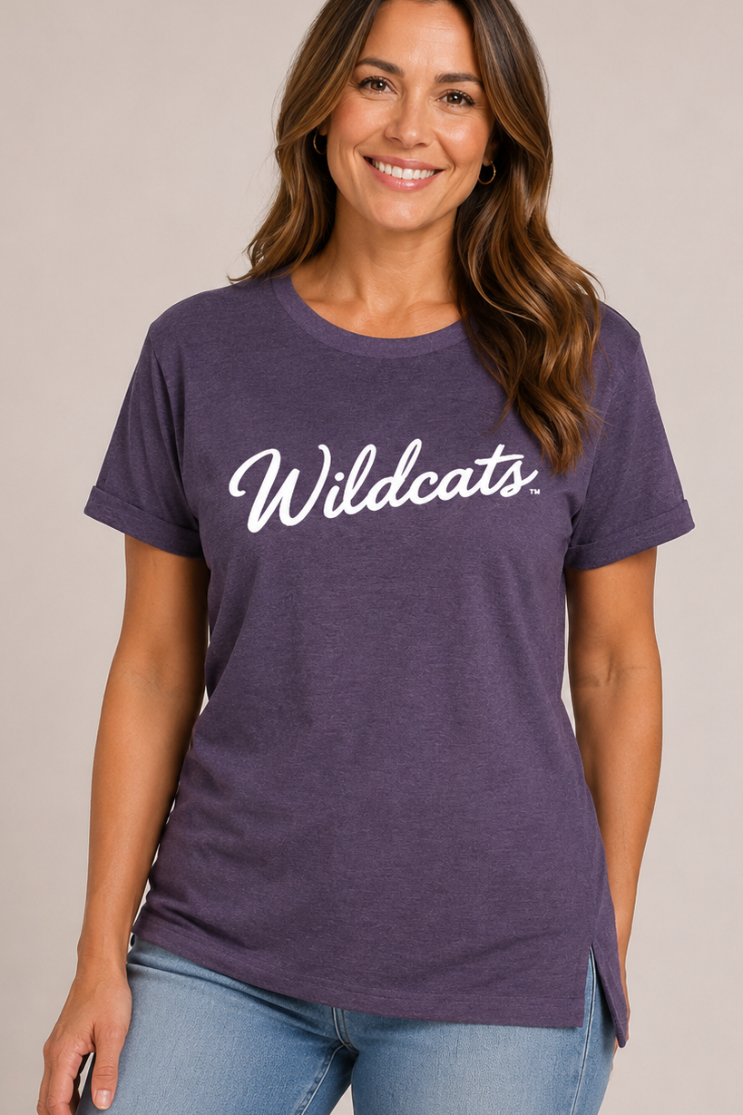 Classic Wildcats Script Tee