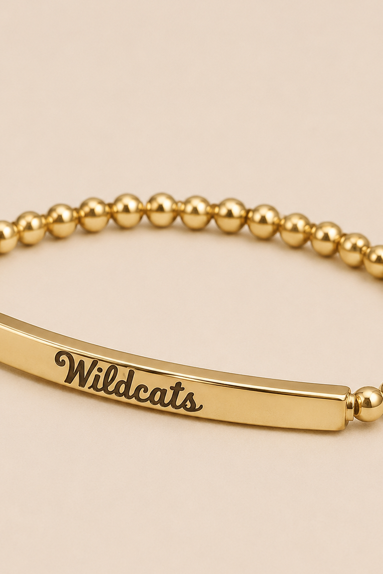 Wildcat Bar Bracelet - Gold
