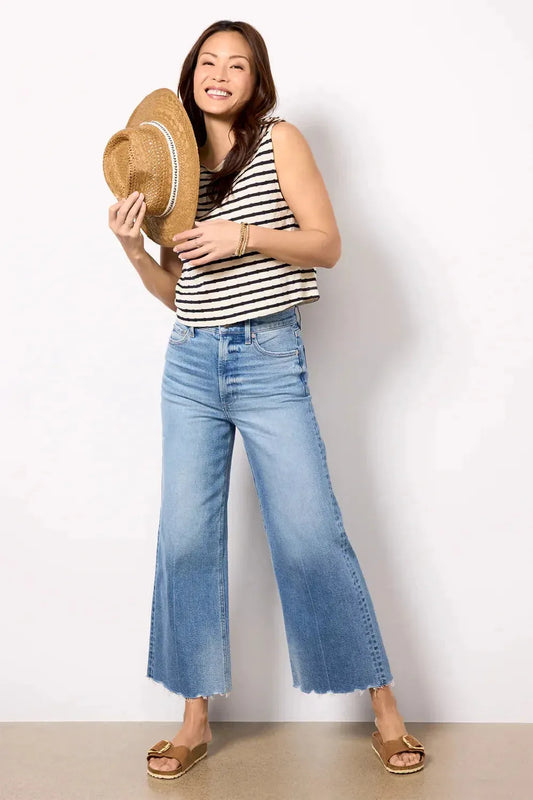 Lana Pistola Straight Leg High Rise Jeans
