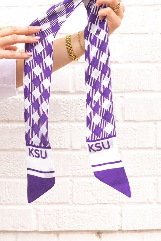 Gingham Twilly Scarf