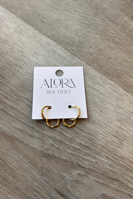 Gold Circles Earrings