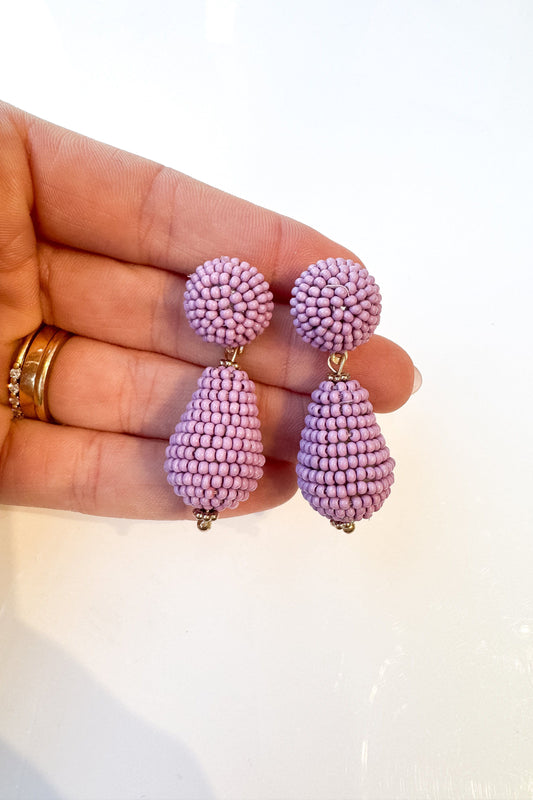 Beaded Drop Earrings