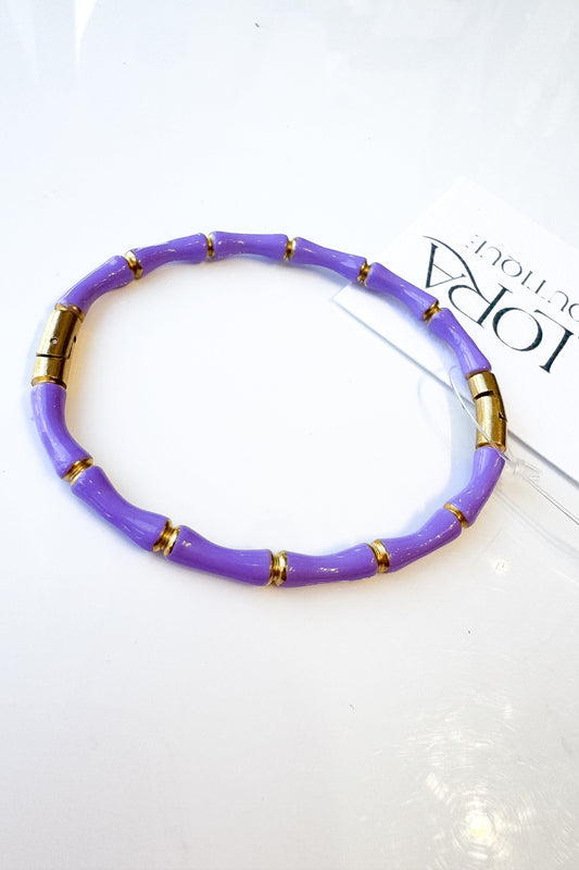 Purple Bangle Bracelet