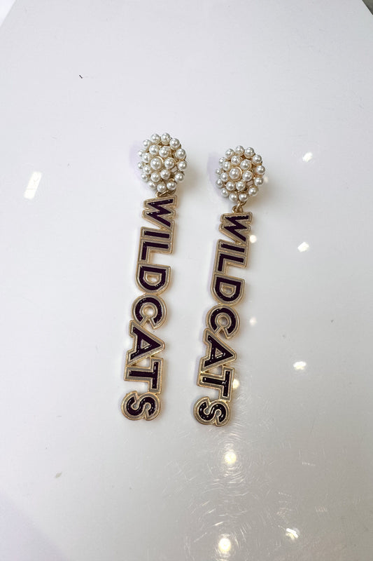 Wildcats earring