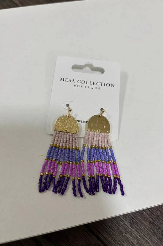 Beaded Fringe Gold Design
