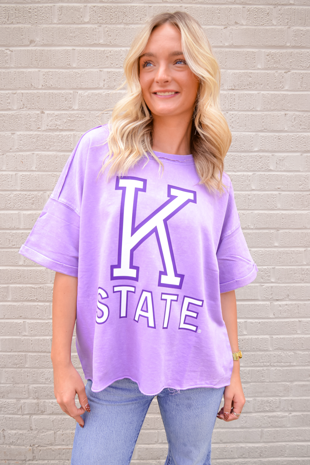 K-State Designer Lavender Tee