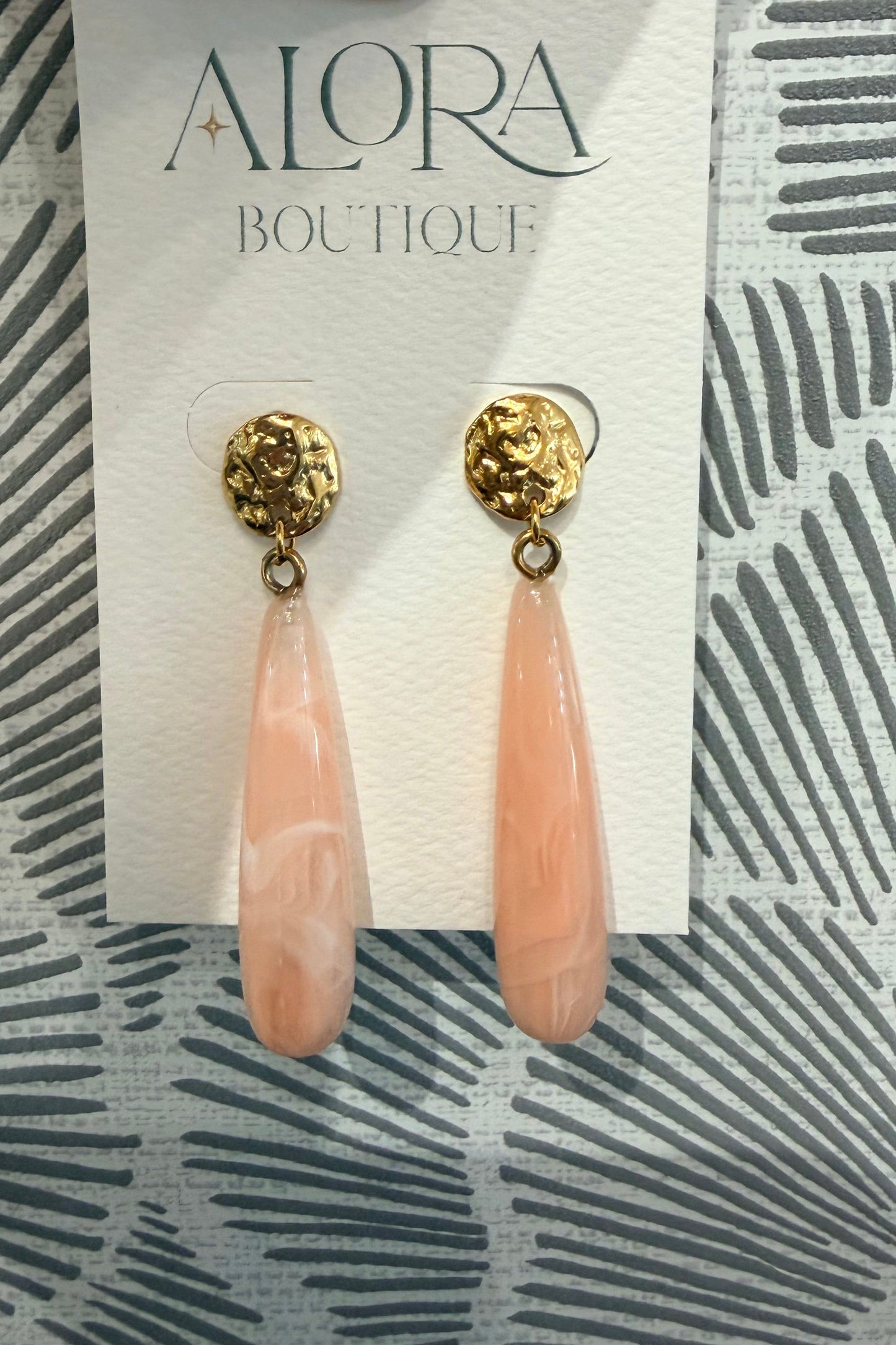 Enamel Spring Earring