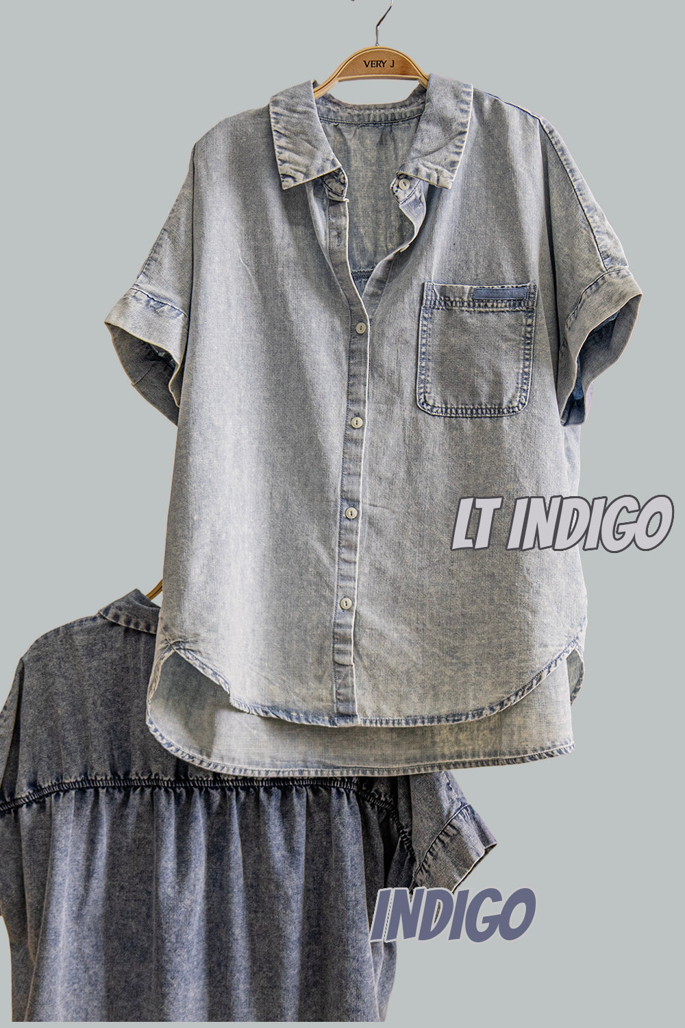 Lightweight Button Down Jacket