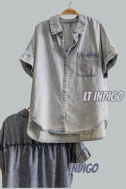 Lightweight Button Down Jacket