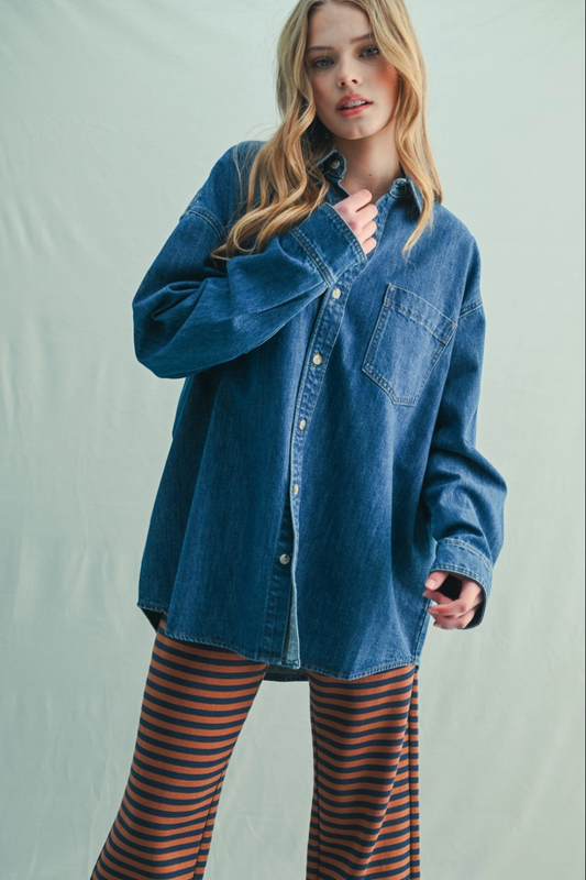 Medium Wash Denim Jacket
