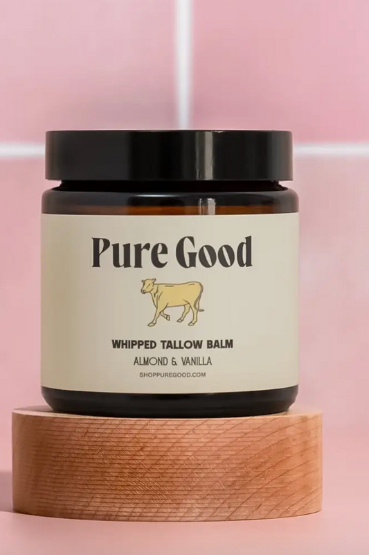 Almond and Vanilla Tallow Balm