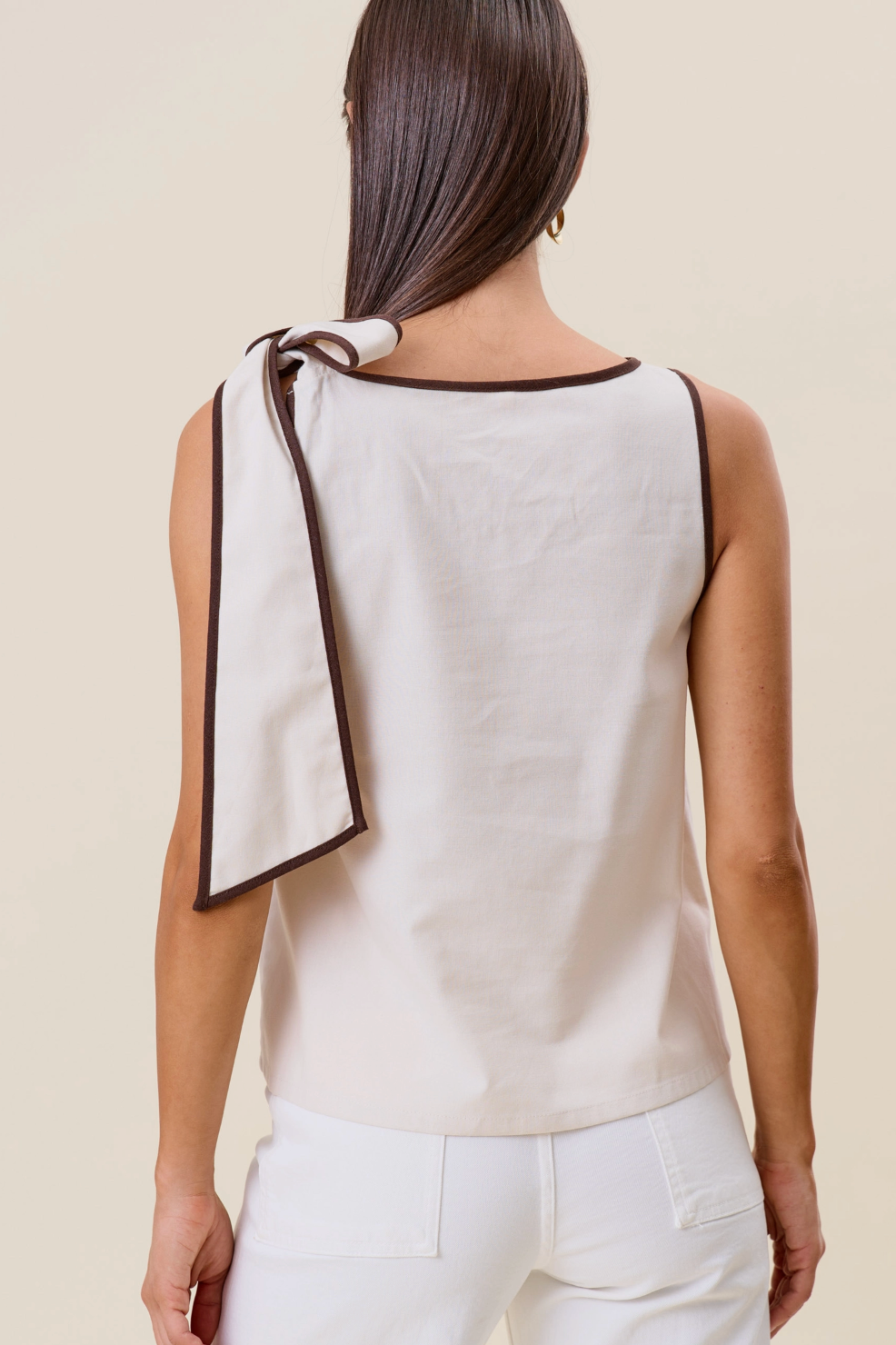 Bow Shoulder Top