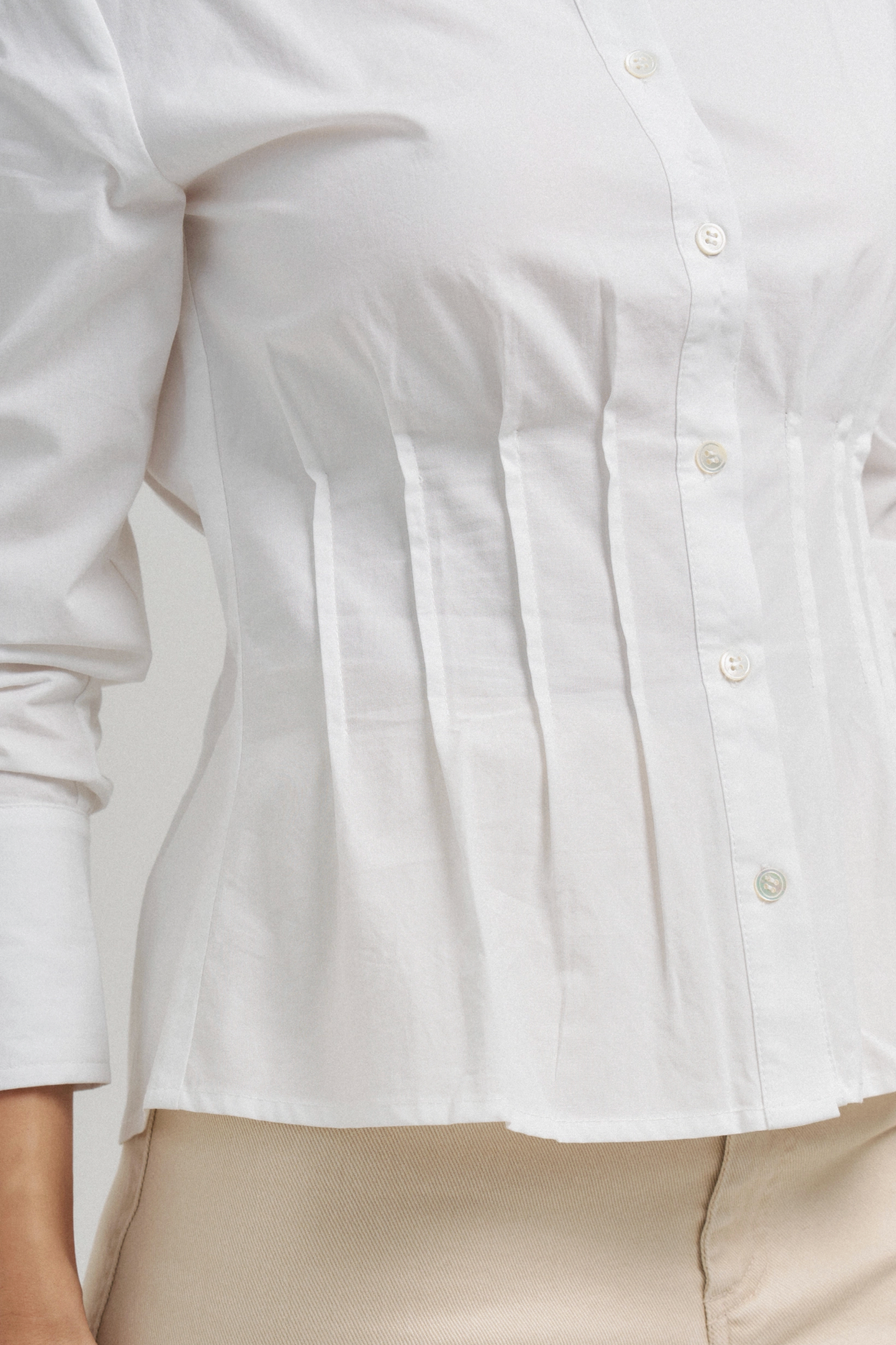 Cinched Waist Shirt