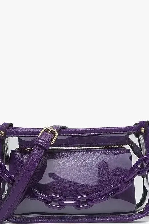 Clear Crossbody Stadium Bag