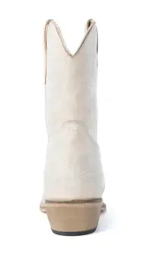 Desert Pearl Ankle Boots in Cream