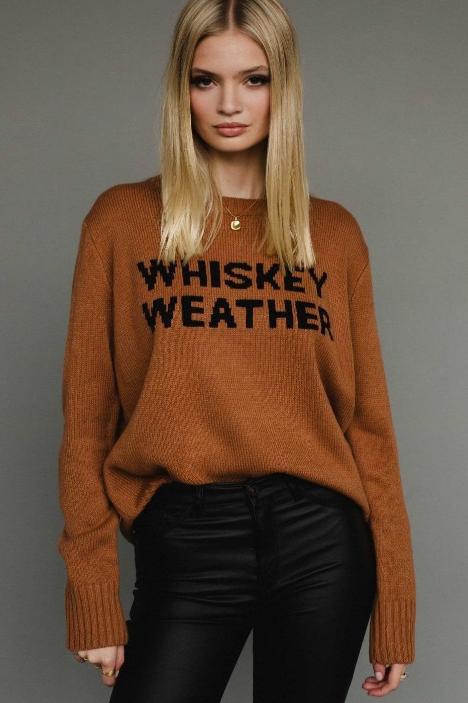 Whiskey Weather Knit Sweater