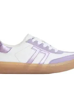 Matthew 1 Sneakers: Lilac and White Sneakers